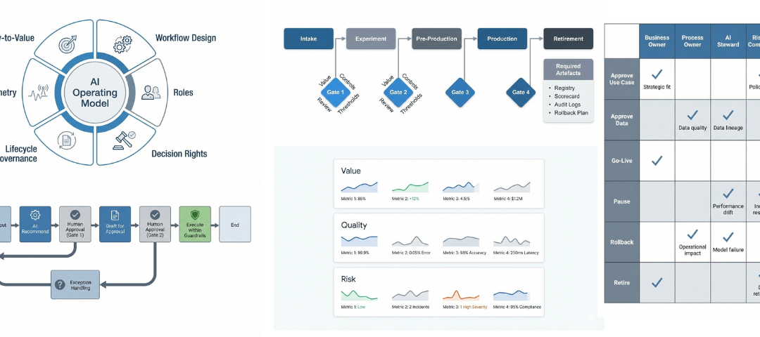 Operating Model for AI: The Hybrid (Human + AI) Teams Blueprint.